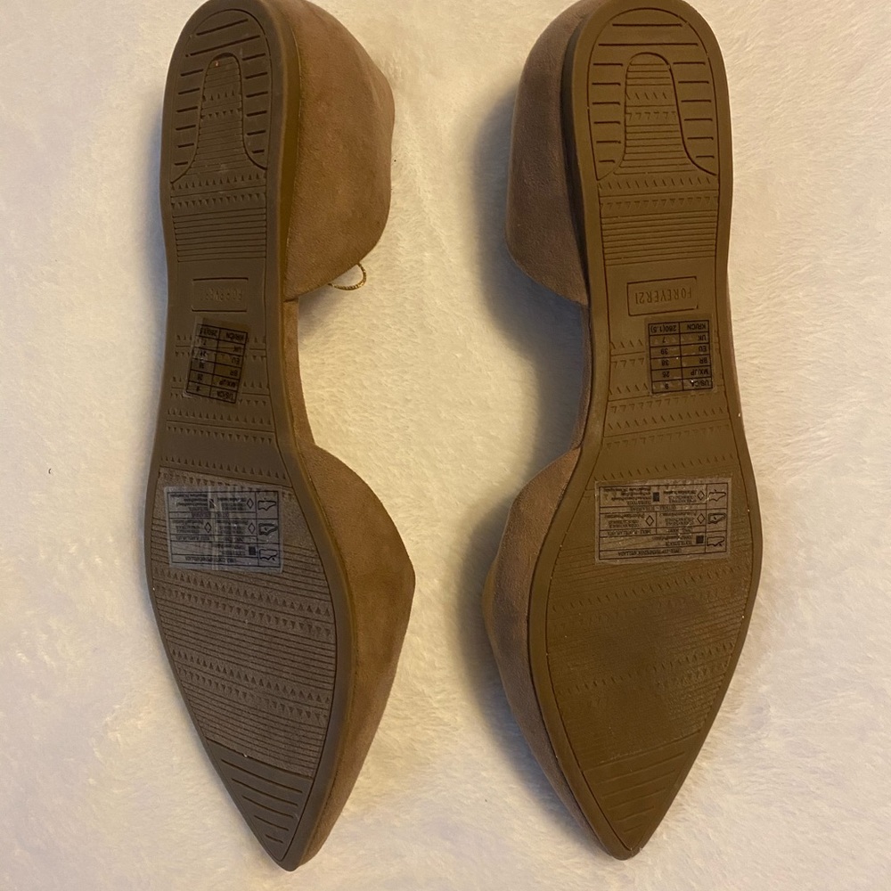 Tan D’Orsay Flats - Picture 4 of 12
